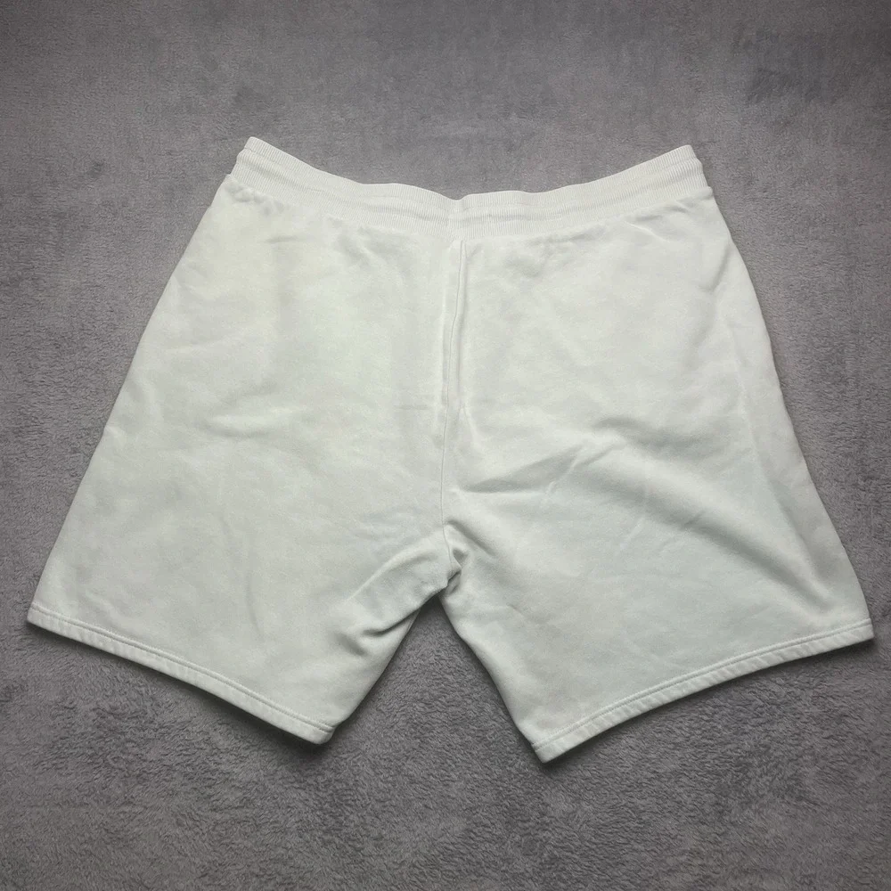 Calvin Klein Jeans CK Shorts Monogram Logo Fleece Shorts Size 2XL Men Light Blue